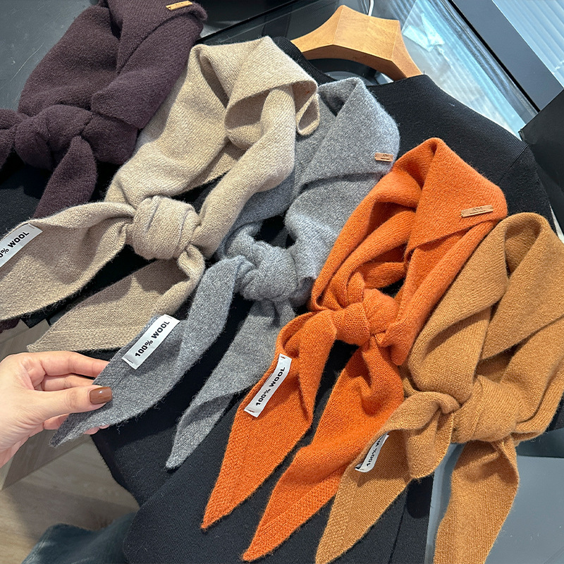 Cashmere Pashmina Wrap - Вязаный шарф женский, 100% шерсть, зимние