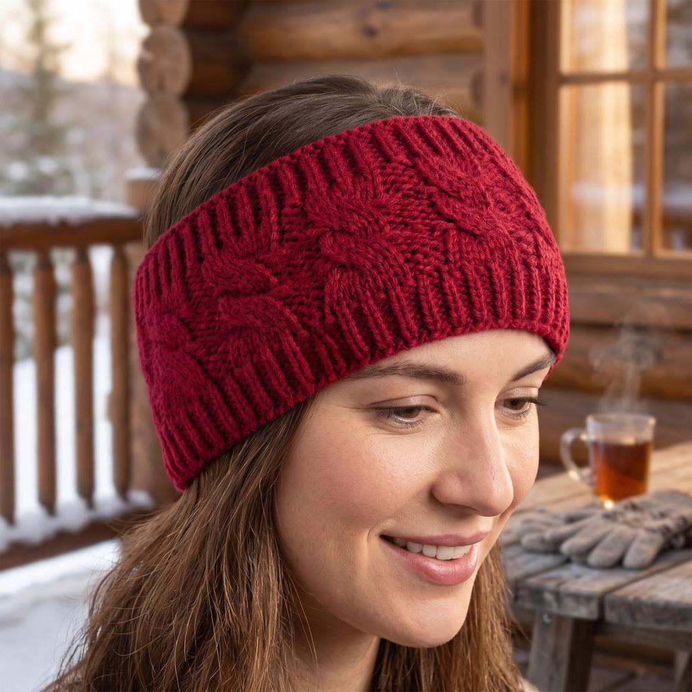 Эластичная вязаная повязка для – обзор и цена Fleece Ear Warmer Band