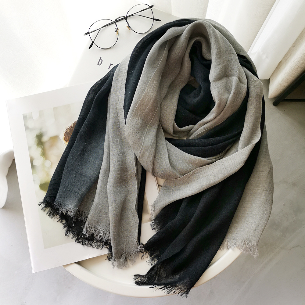 Японский стиль, унисекс, хлопк – обзор и цена Shawl Wrap Winter