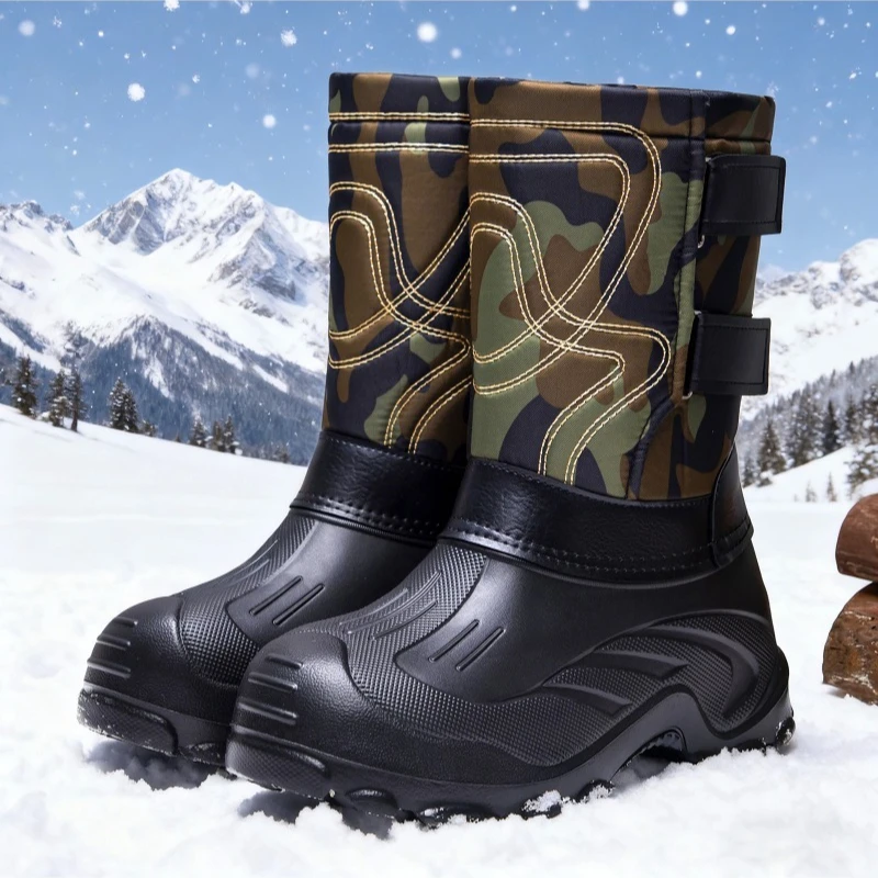 Мужские зимние ботинки с камуф – обзор и цена Waterproof Winter Boot